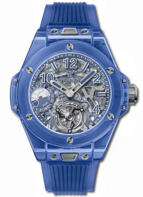 Hublot 405.JL.0120.RT Big Bang Unico 45 mm Tourbillon Power Reserve 5 Days Blue Sapphire watches replica